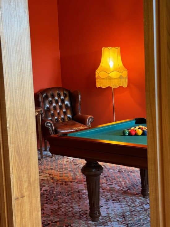 BIllard des Hayes au chateau