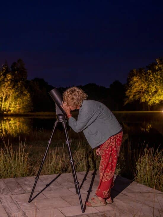 astronomie, observation des étoiles aux Hayes